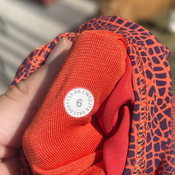 Lululemon Wunder Train High Rise Tight Crackle Glaze - Picture 5 of 6